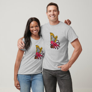 BG, Krake, die Harfen-Shirt spielt T-Shirt