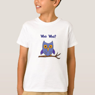 BG, lustig wer Eulen-Cartoon-Shirt T-Shirt