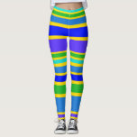 BG Streifen Muster IV   Hintergrund Leggings<br><div class="desc">Nur farbige Streifen Design von EDDA Fröhlich / EDDArt | Verwenden Sie es mit Ihrem eigenen Hintergrund, Text, Bild, Zeichen und Ideen | Trend: Farbe Ihres Lebens / Farbblockierung | Sie vermissen andere Farben oder Produkte? Ich werde es für dich tun! Kontaktieren Sie mich: contact@eddart.de oder schauen Sie hier: www.zazzle.com/eddartshop*...</div>