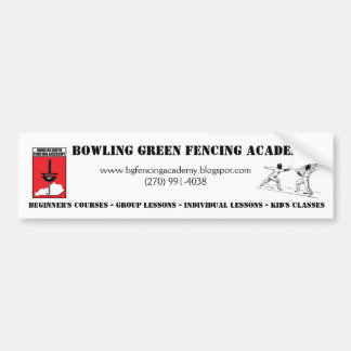 BGFA Entwurf #9 Autoaufkleber