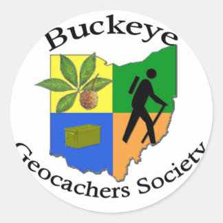 Bgs-Aufkleber Runder Aufkleber