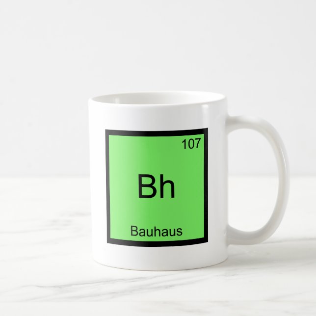 BH - Bauhaus-lustiges Kaffeetasse (Rechts)