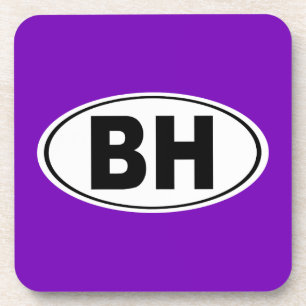 BH Beverly Hills California Untersetzer