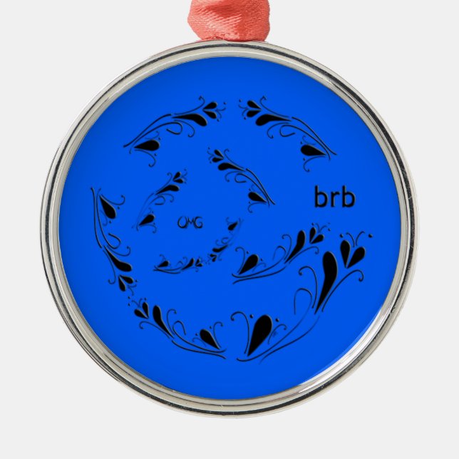 BH! ORNAMENT AUS METALL (Vorne)