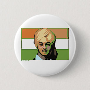 Bhagat Singh: Ein revolutionärer Held Button