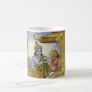 Bhagavad Gita - Krishna Arjuna Tasse