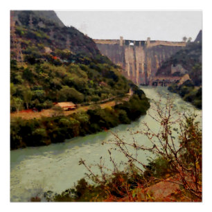 Bhakra Nangal Verdammung Poster
