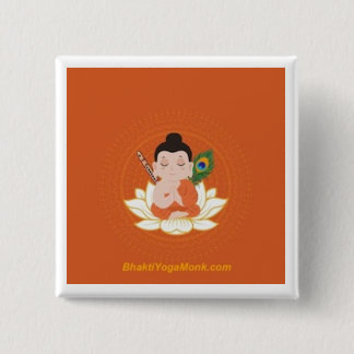 BhaktiYogaMonk Quadratischer Button