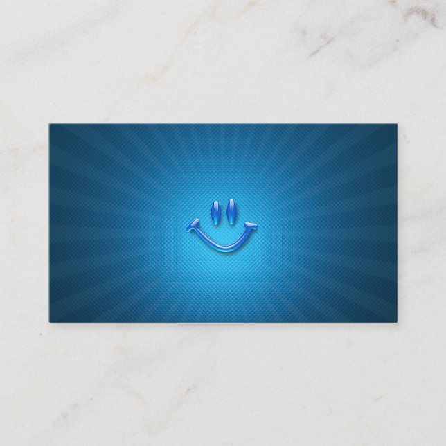 BHappy persönlich/Visitenkarten Visitenkarte (Vorderseite)