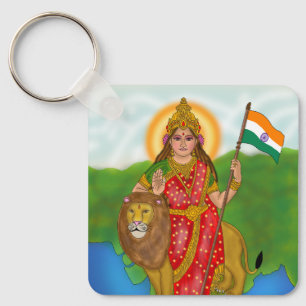 Bharat Mata Schlüsselanhänger