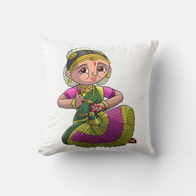 Bharatanatyam Kissen (Vorderseite)