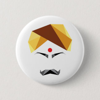 Bharathiyar abstrakte Tamil-Knopffarbe Button
