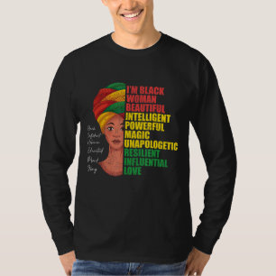 BHM African Women African American Black History T-Shirt