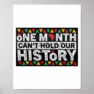 Bhm Black History Is American Poster