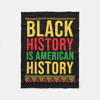 Bhm Geschenk schwarze Geschichte ist amerikanische Fleecedecke