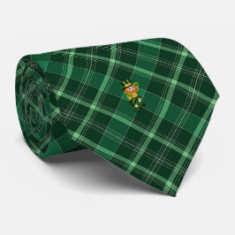 Bhreakain Uaine mit Leprechaun Krawatte