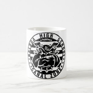 BHS Bulldoggen (verwittert - Schwarzes) Kaffeetasse