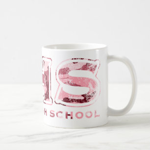 BHS gemasert (Camouflagerosa) Kaffeetasse