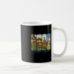 Bhutan Asien Reise Trip Brushstroke Souvenir Va Kaffeetasse