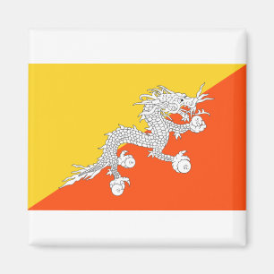 Bhutan Flag Magnet