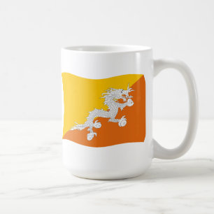 Bhutan Flag Tasse