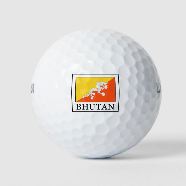 Bhutan Golfball (Vorderseite)