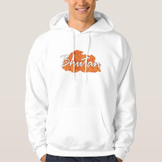 Bhutan Hoodie (Vorderseite)