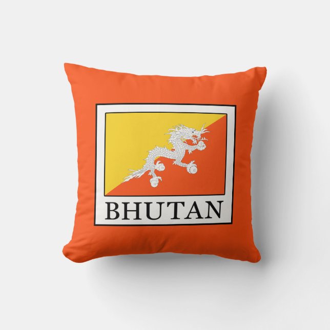 Bhutan Kissen (Vorderseite)