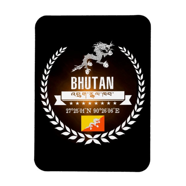 Bhutan Magnet (Vertikal)