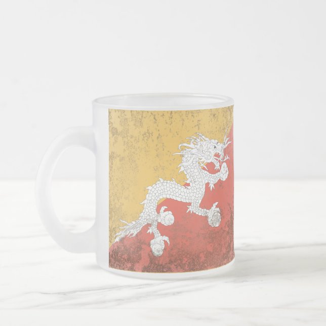 Bhutan Mattglastasse (Links)