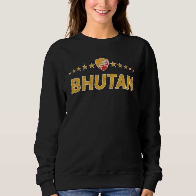 Bhutan Sweatshirt (Vorderseite)