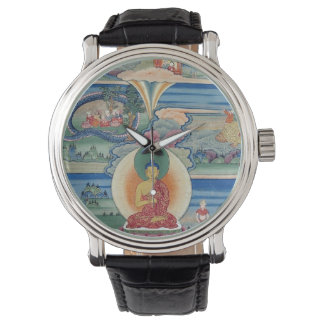 Bhutanesisch malte Danka der Jataka Tales Armbanduhr