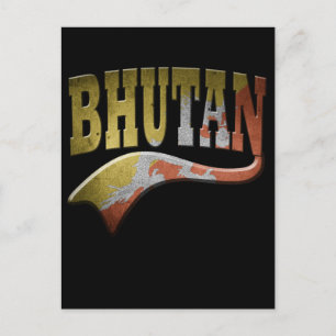 Bhutanesisch Postkarte