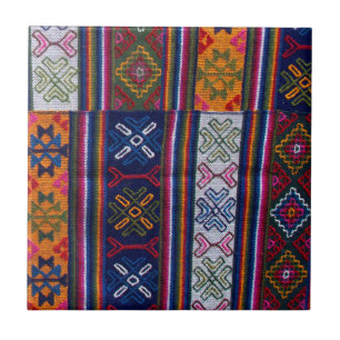 Bhutanesischer Textil Fliese