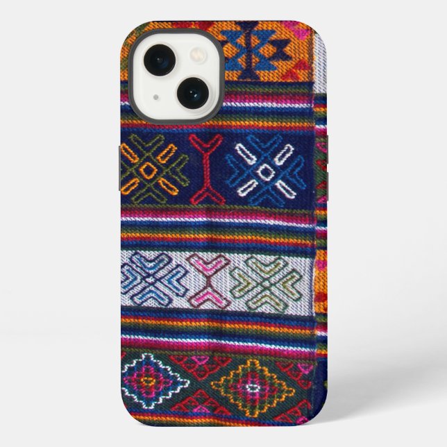 Bhutanesischer Textil iPhone Hülle (Rückseite)