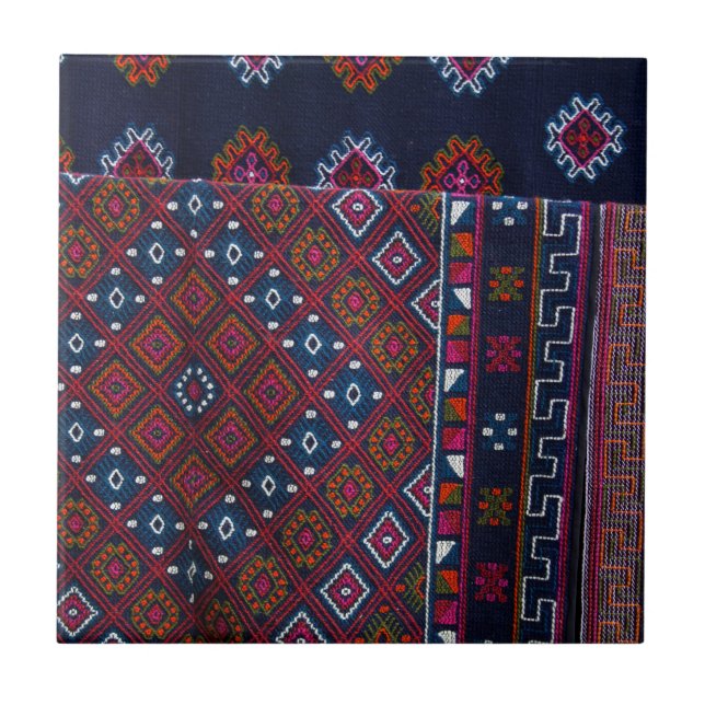Bhutanische Rugs Fliese (Vorderseite)