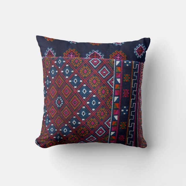 Bhutanische Rugs Kissen (Vorderseite)