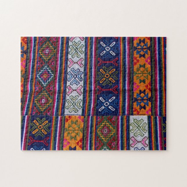 bhutanisches Textil (Horizontal)