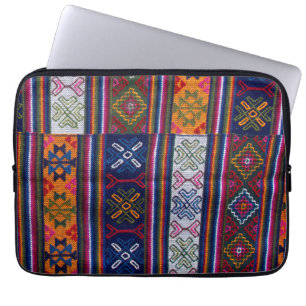 bhutanisches Textil Laptopschutzhülle