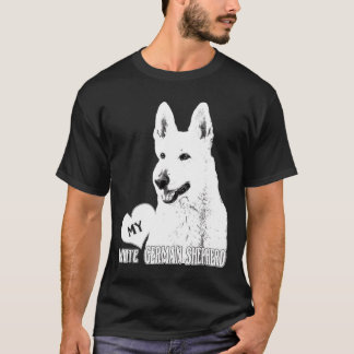 Bhymer Liebe Mein Weißdeutscher Hirte T-Shirt