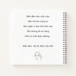 BIỂN ĐÊM- MemoryUs Journal Notizbuch