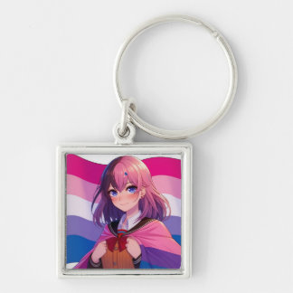 Bi Anime Schlüsselanhänger