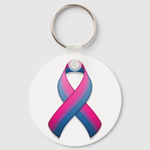 Bi Awareness Ribbon Schlüsselanhänger