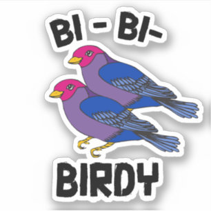 Bi Bi Birdy Aufkleber