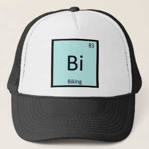 Bi - Biking Sports Chemistry Periodisches Tabellen Truckerkappe