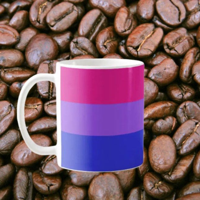 Bi: Bisexueller Stolz Kaffeetasse (Von Creator hochgeladen)