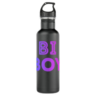 Bi Boy LGBT Equality Bisexual Flag Colors Bi Pride Edelstahlflasche