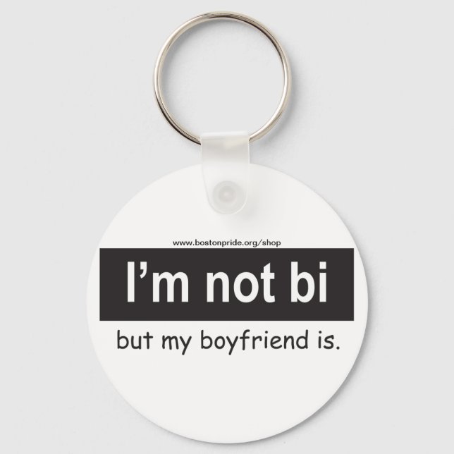 Bi Boyfriend Schlüsselanhänger (Vorderseite)