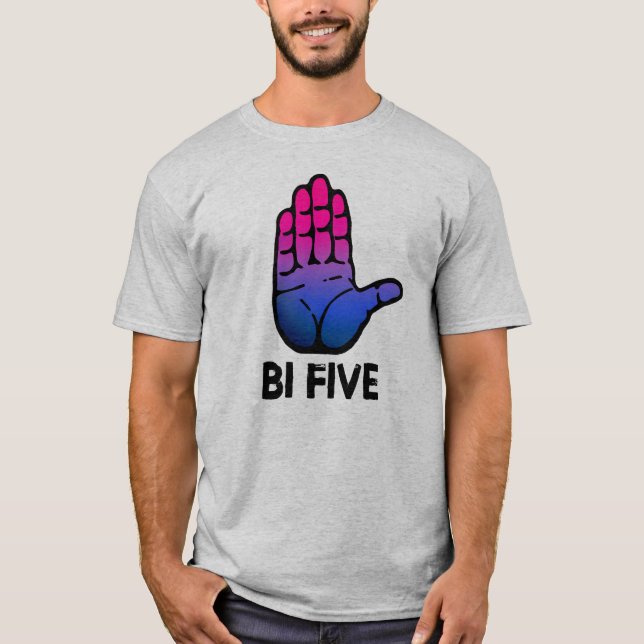 Bi Five High Five T-Shirt (Vorderseite)