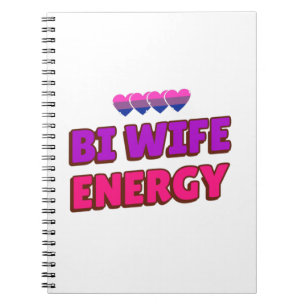 Bi-Frau-Energie Notizblock
